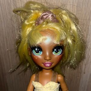 Yellow rainbow high doll